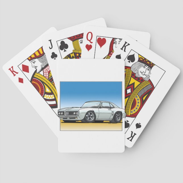 68_Firebird_WHITE Playing Cards (Back)