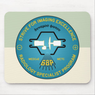 68P Radiology Specialist Program Emblem Mouse Pad