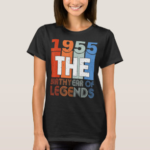 68th Birthday  1955 The Birthyear Of Legends Women T-Shirt