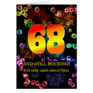 68th Birthday Still Rocking