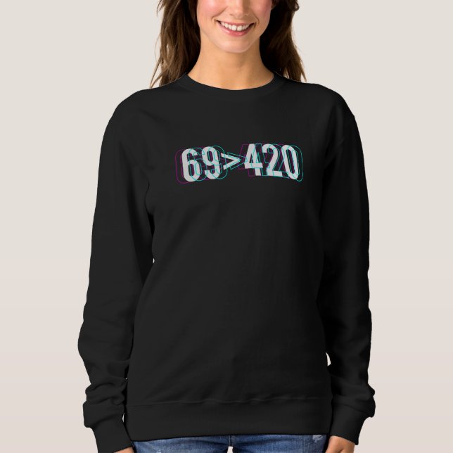 69420 Programmer Insider Number Sweatshirt (Front)