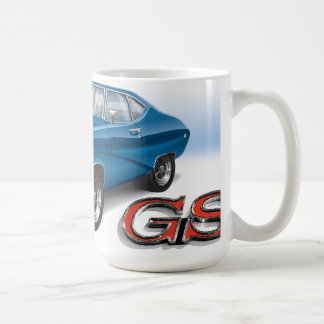 69 Buick GS in Blue Coffee Mug