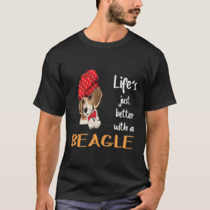 69 Life Just Better With A Beagle T-Shirt