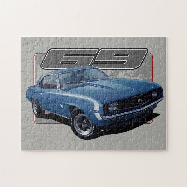 69 Muscle Car Splash Jigsaw Puzzle (Horizontal)