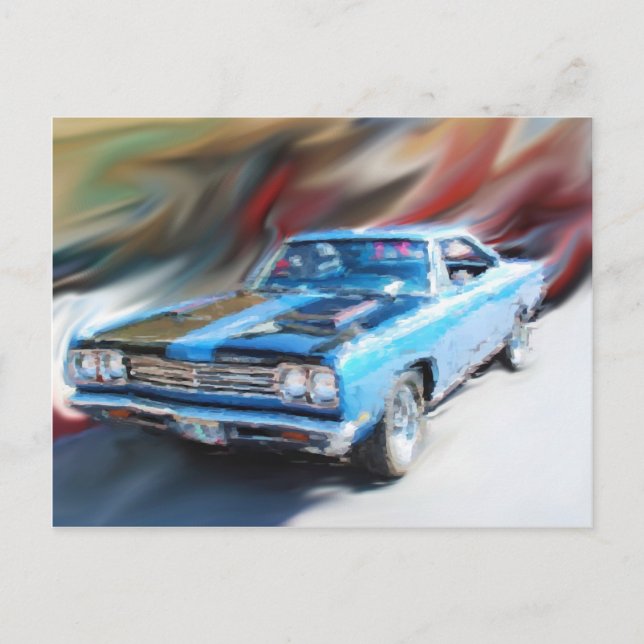 69 road runner postcard (Front)
