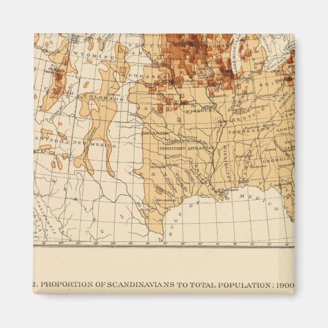 69 Scandinavians 1900 Magnet (Front)