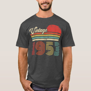 69 Year Old Birthday Vintage 1953 69th Birthday T-Shirt
