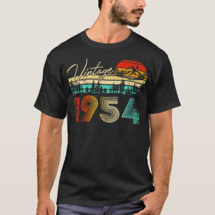69 Year Old Boys Girls Vintage 1954 69th Birthday T-Shirt
