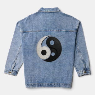 69 Yin Yang Symbol Design Denim Jacket