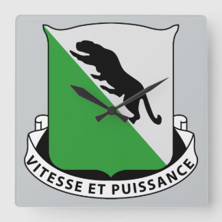 69th Armoured Regiment Square Wall Clock