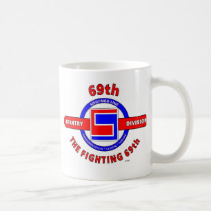 69TH INFANTRY DIVISION "THE FIGHTING 69TH" COFFEE MUG