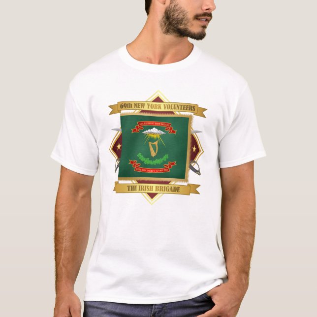 69th New York Volunteer Infantry T-Shirt (Front)
