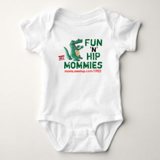 6-12 month Fun n Hip Moms - Customised Baby Bodysuit