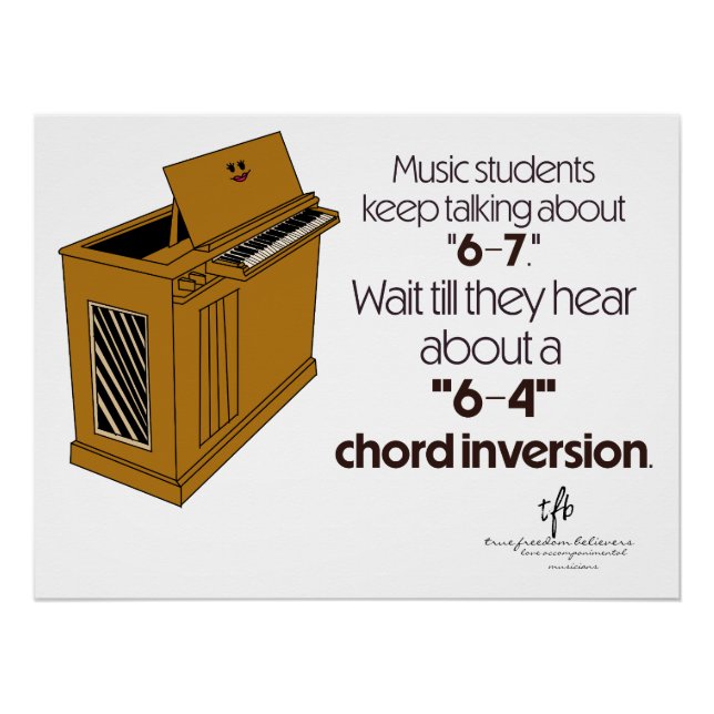 6-4 Chord Inversion Poster (Front)