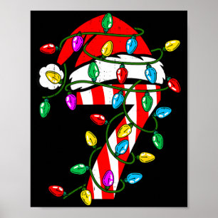 6 7 67 Meme Six Seven Candy Funny Christmas Couple Poster