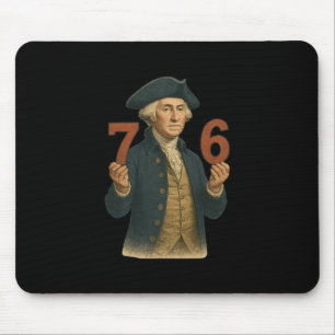 6-7 7-6 George Washington Six Seven American  Mouse Pad