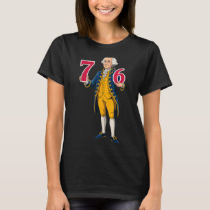6 7 7 6 George Washington Six Seven  T-Shirt