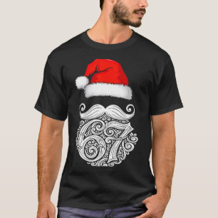 6 7 Christmas 67 Santa Six Seven Christmas Boys Te T-Shirt