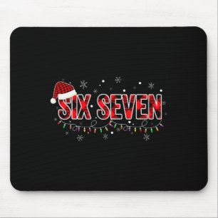 6 7 Christmas Six Seven Xmas 67 Merry Christmas _1 Mouse Pad