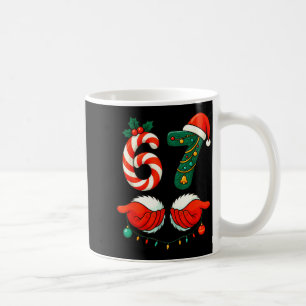 6-7 Christmas Squad Funny 67 Six Seven Meme Xmas 6 Coffee Mug