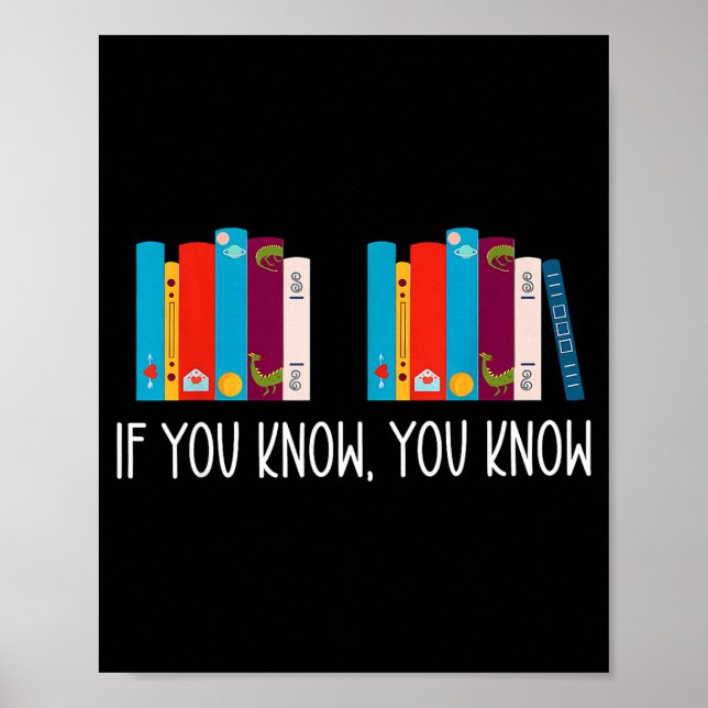 6 7 Funny If You Know You Know 6 7 Reading Teacher Poster (Front)