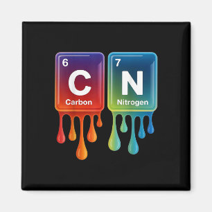 6 7 Funny Science Chemistry Teacher Periodic Table Magnet