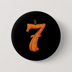6 7 Funny Six Seven Halloween Costume Matching Cou 6 Cm Round Badge