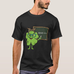 6 7 Math Equation St Patricks Day 67 Meme Teacher T-Shirt