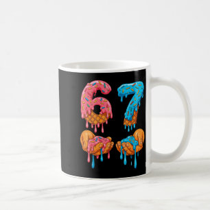 6 7 Meme Ice Cream Drip Gen Alpha Slang Coffee Mug