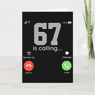 6 7 Meme Kids Six Seven Youth Funny 6 7 Costume  Card