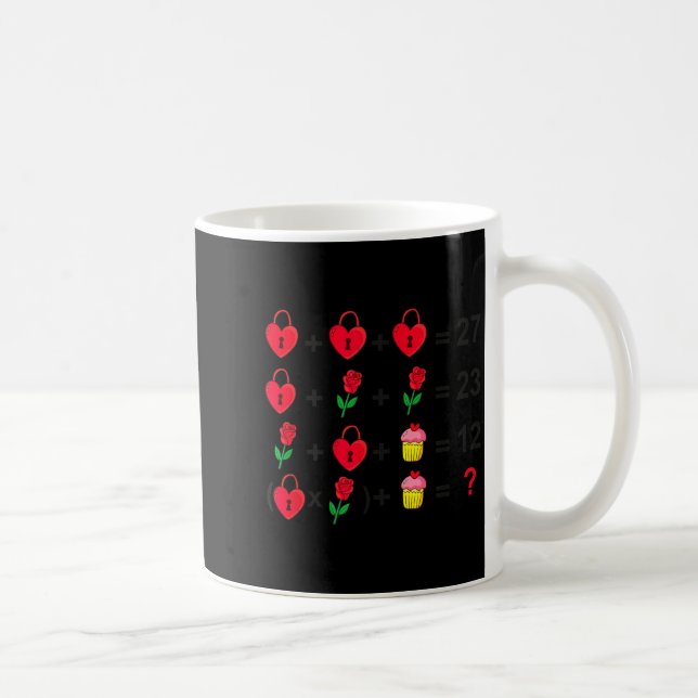 6 7 Meme Six Seven Valentines Day 67 Do The Math T Coffee Mug (Right)