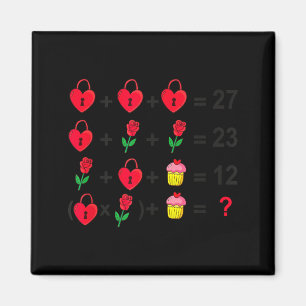 6 7 Meme Six Seven Valentines Day 67 Do The Math T Magnet