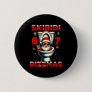 6-7 Meme Slang Christmas Nice Naughty 67 Funny  6 Cm Round Badge