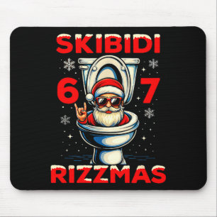 6-7 Meme Slang Christmas Nice Naughty 67 Funny  Mouse Pad