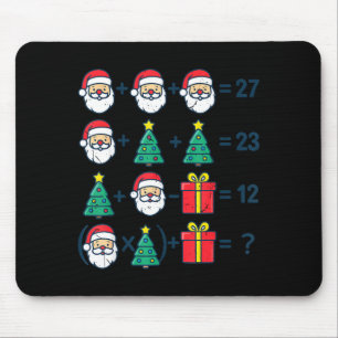 6 7 Order Operation Christmas Math Professor Costu Mouse Pad