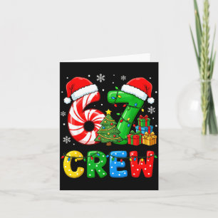 6 7 Pajamas Six Seven Matching Ugly Christmas 67 F Card