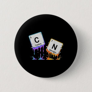 6 7 Periodic Table Meme Science Chemistry Nerd Hum Cm Round Badge