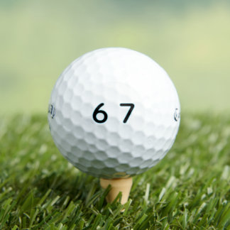 6 7 Six Seven Epic Lit Golf Balls