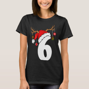 6 7 Six Seven Gen Z Alpha Meme Slang Merry Christm T-Shirt