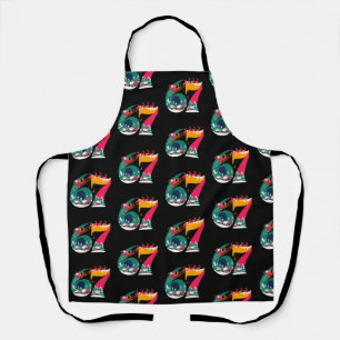 6 7 Six Seven Gen Z Alpha Meme Slang Xmas Santa  Apron