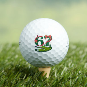 6 7 Six Seven Golf Gen Z Alpha Meme Xmas Golfing Balls
