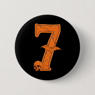 6 7 Six Seven Meme Couple Matching Halloween Costu Cm Round Badge