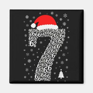 6 7 Six Seven Snowflake Gen Z Alpha Meme Slang Chr Magnet