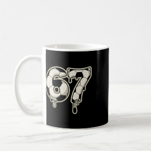 6 7 Soccer Ll Drip Graphic Six Seven Meme Coffee Mug