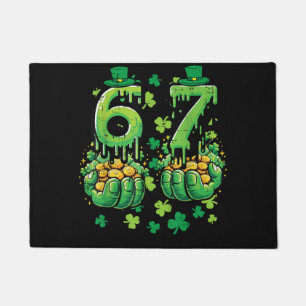 6 7 St Patricks Day Doormat