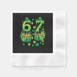 6 7 St Patricks Day Napkin