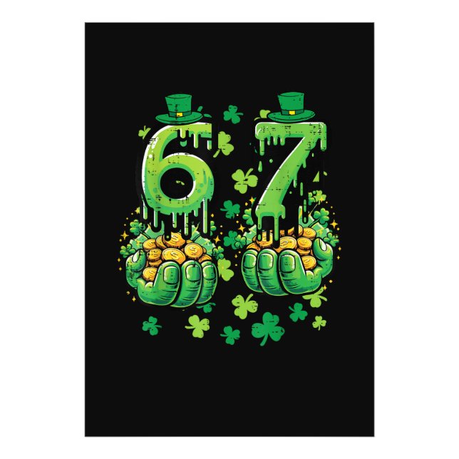 6 7 St Patricks Day Photo Print (Front)
