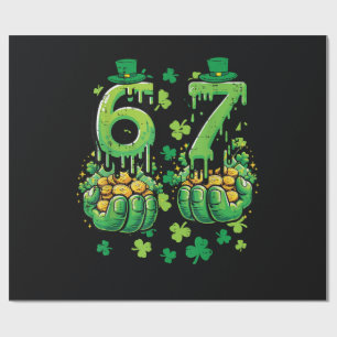6 7 St Patricks Day Wrapping Paper