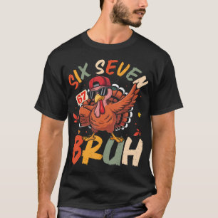6 7 Thanksgiving Shirts Men Boys Funny Turkey Meme