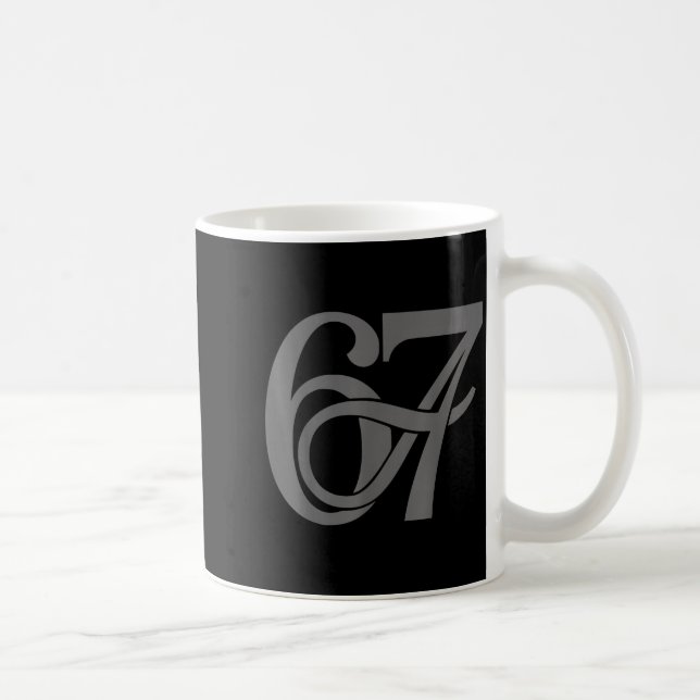 6-7 Trends S Six-seven Meme S G Gen-alpha Slang  Coffee Mug (Right)